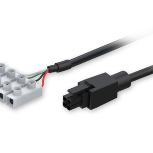 4線スクリューターミナル付電源ケーブル